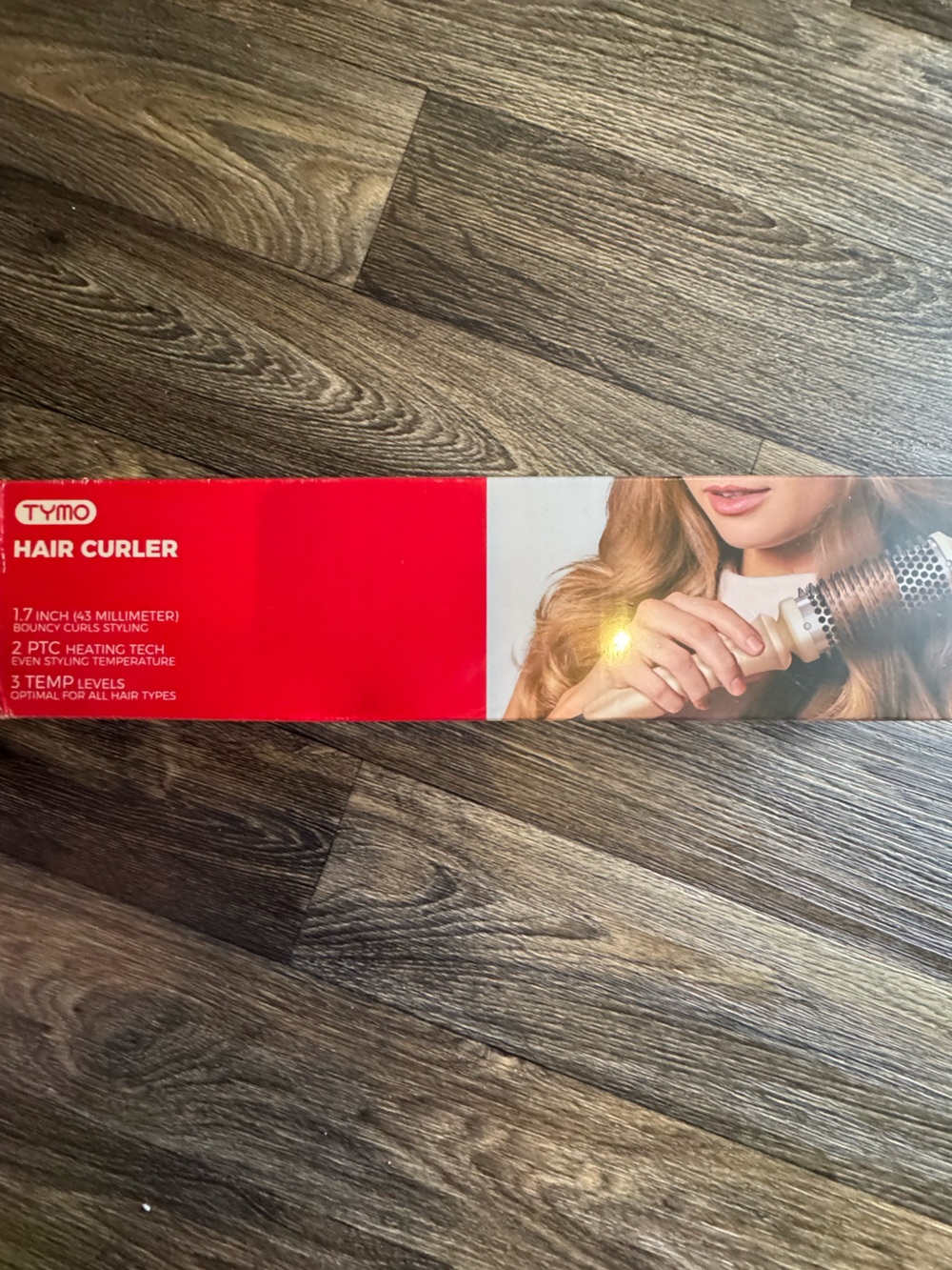 Tymo Red 1.7" Ceramic Hair Curler